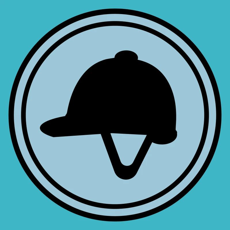 Equestrian hat icon