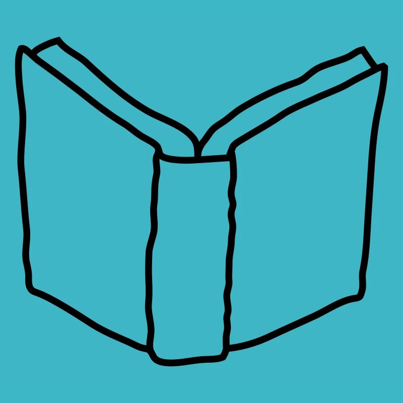 Comic offenes Roman Buch