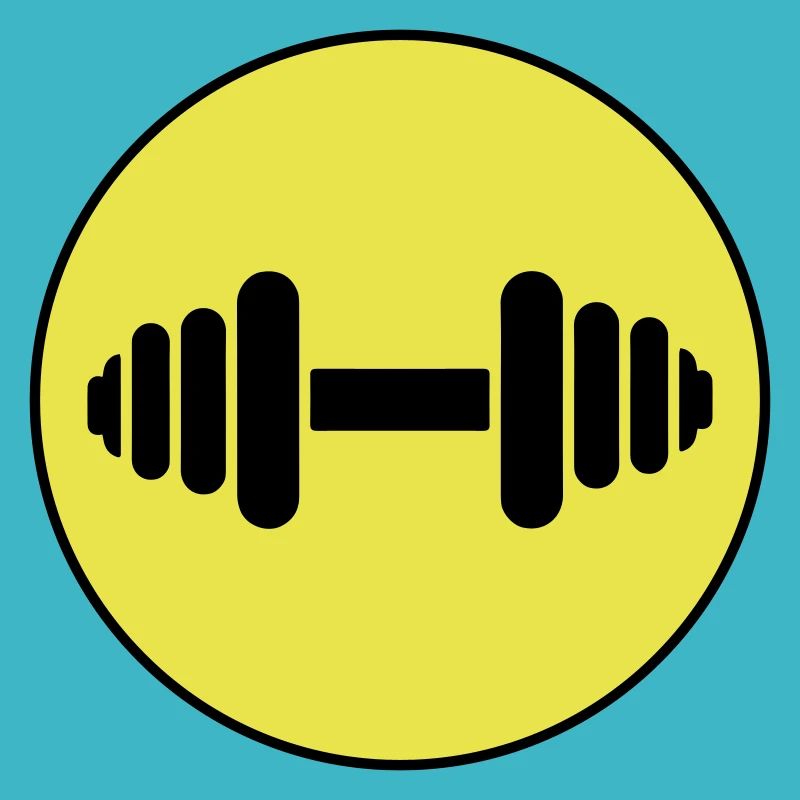 Hantel gewichte icon