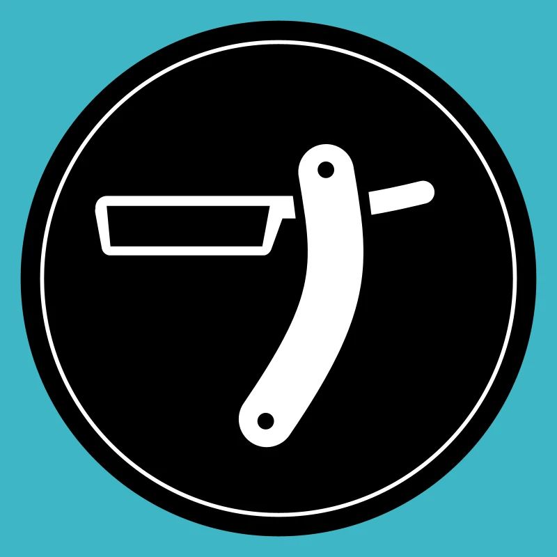 Shaving Barber Circle