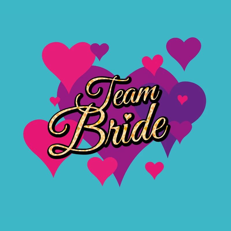 Team Bride Glittermuster