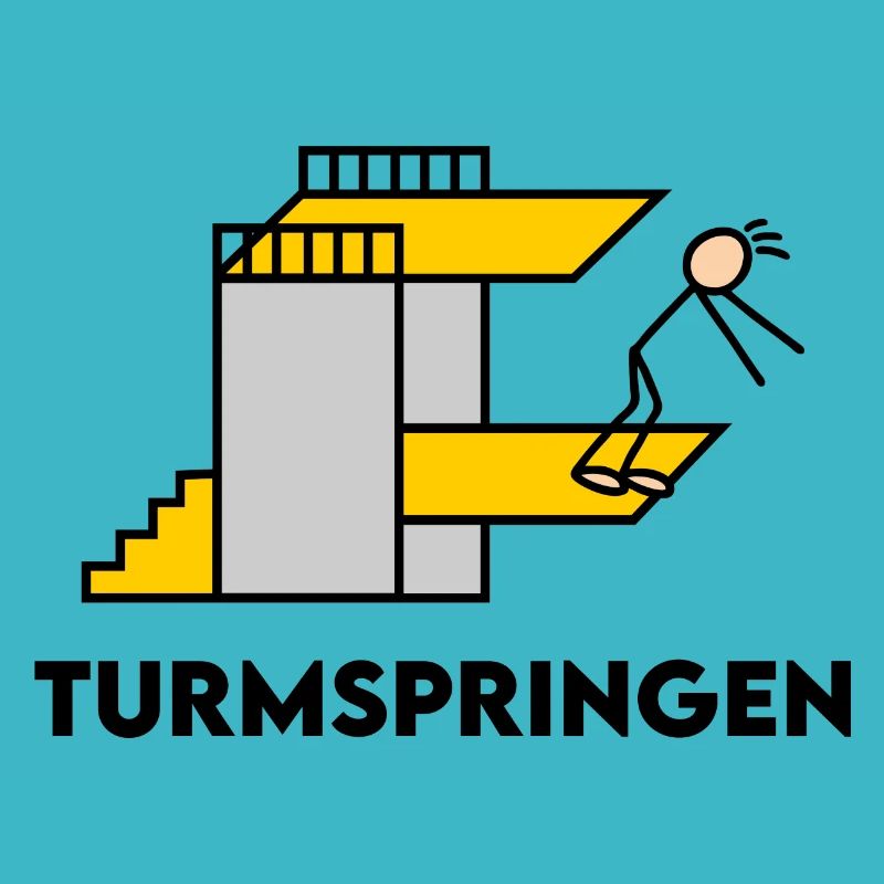 Turmspringen Turmspringer Sprung Sprungbrett