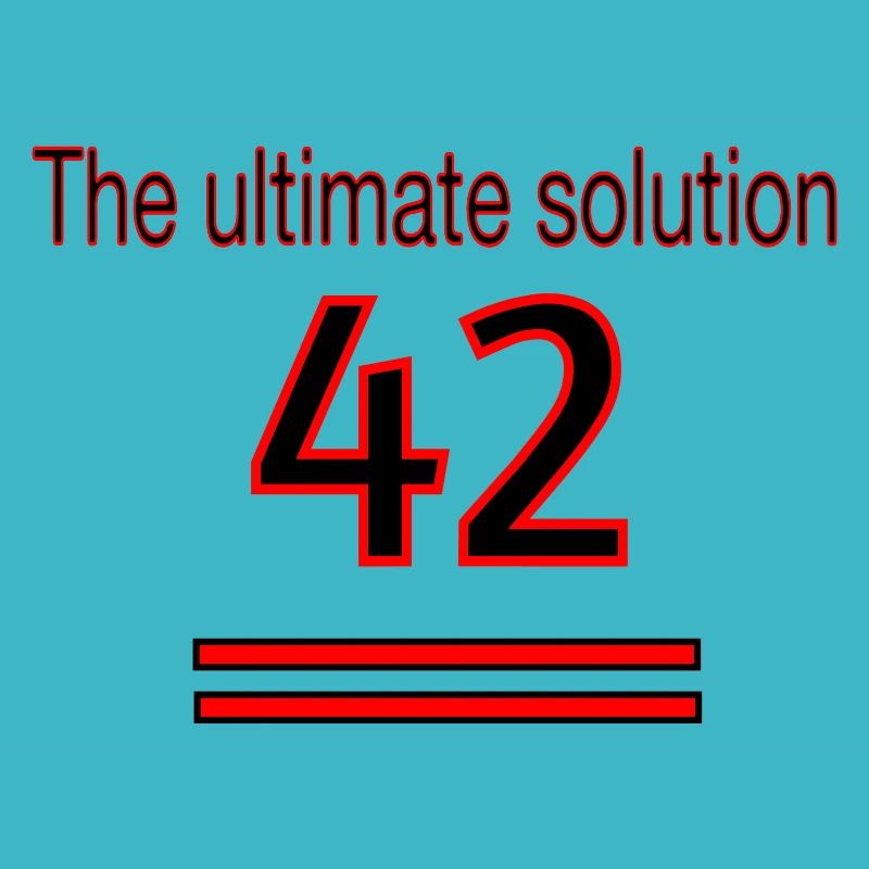 The ultimate solution