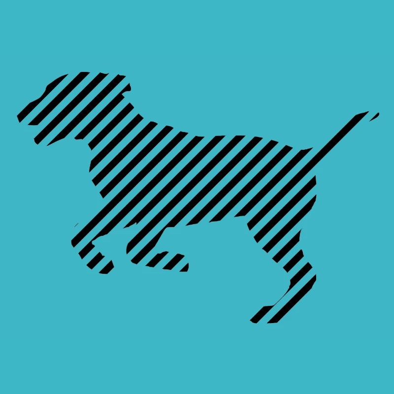 Chien Rayé noir - La touche d'originalité