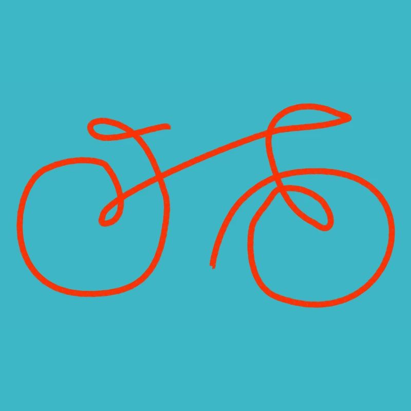 Bicycle Hand Drawn