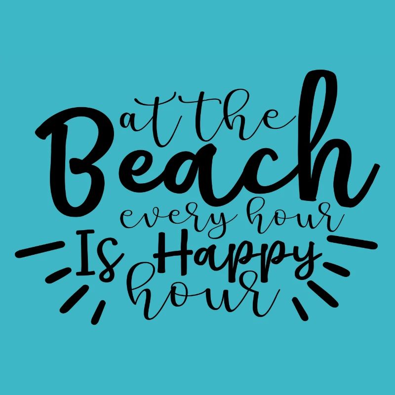 À la plage, chaque heure est happy hour