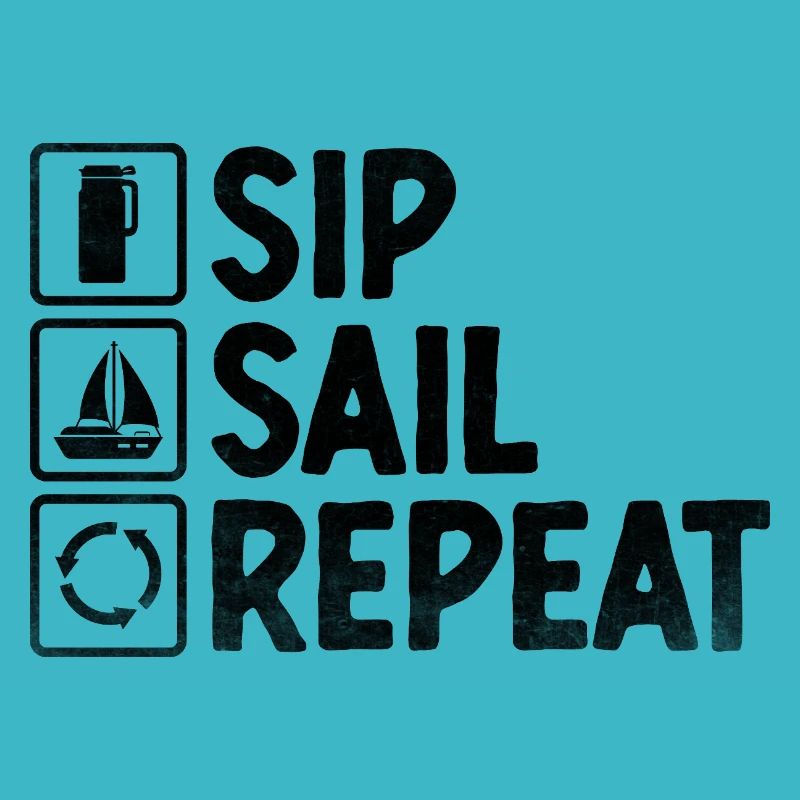 Sip Sail Repeat Paddelboot