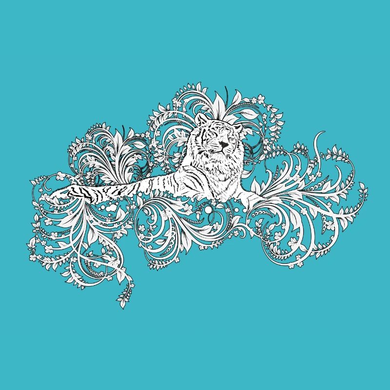 Weißer Tiger