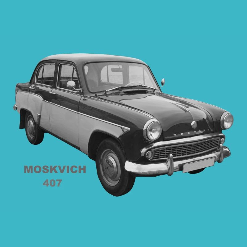 Moskvich 407 URSS Russie Oldtimer Ostalgie