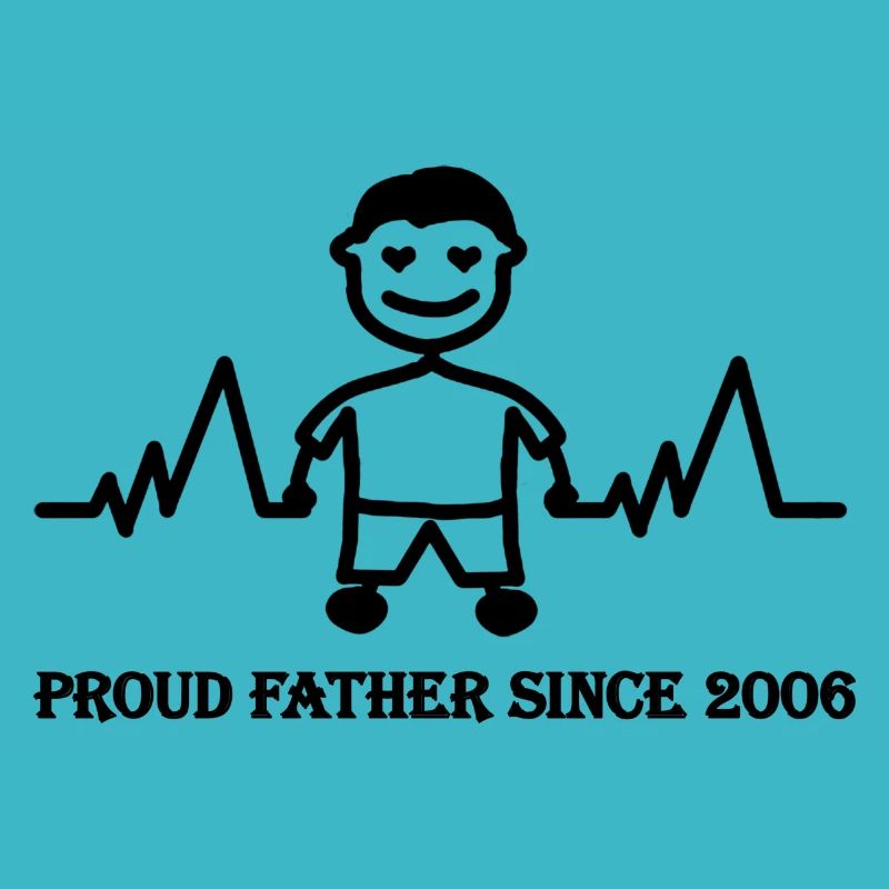 Stolzer Vater seit 2006 eines Jungen