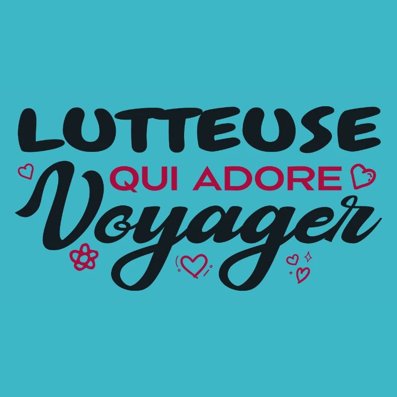 Lutteuse globe-trotteuse passionnée de voyages