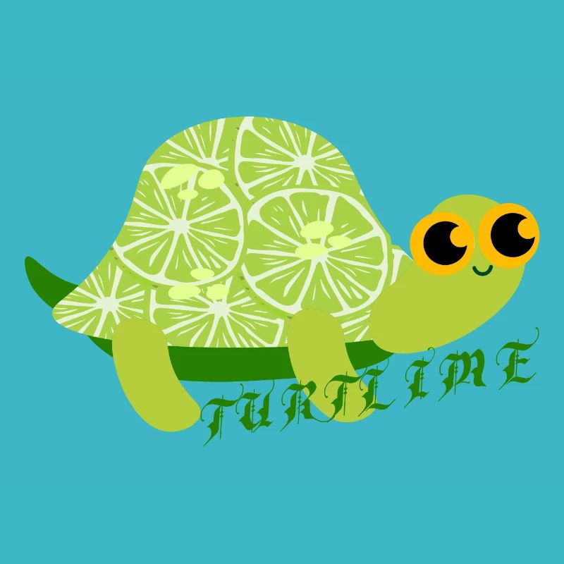 Lime turtle.