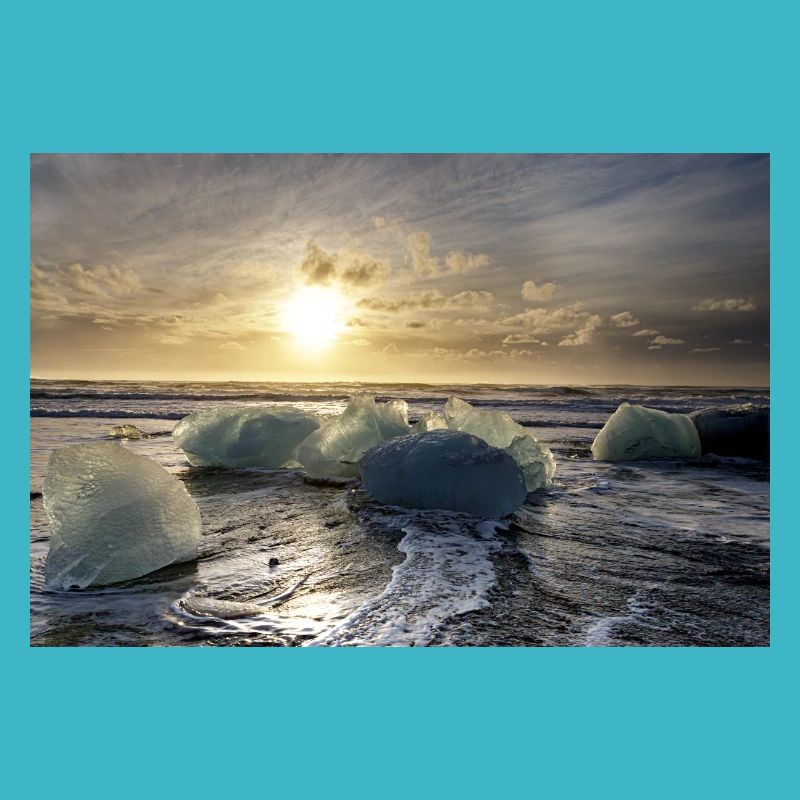 Isländischer Strand