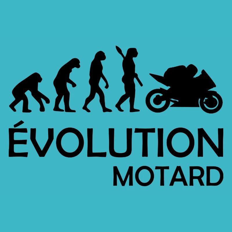 Évolution Motard / humour moto