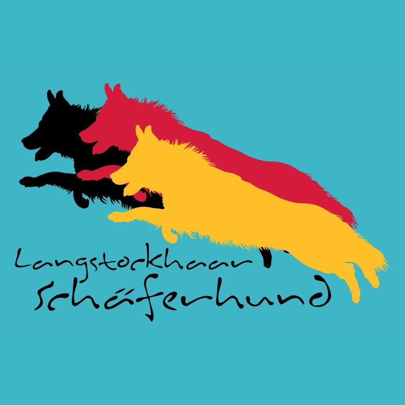 langstockhaar schäferhund