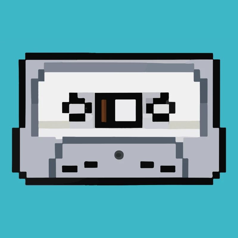 Cassette Idée cadeau rétro pixélisée