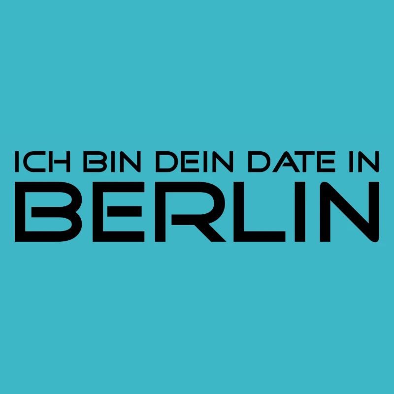 Ich bin dein Date in Berlin - Schwarz