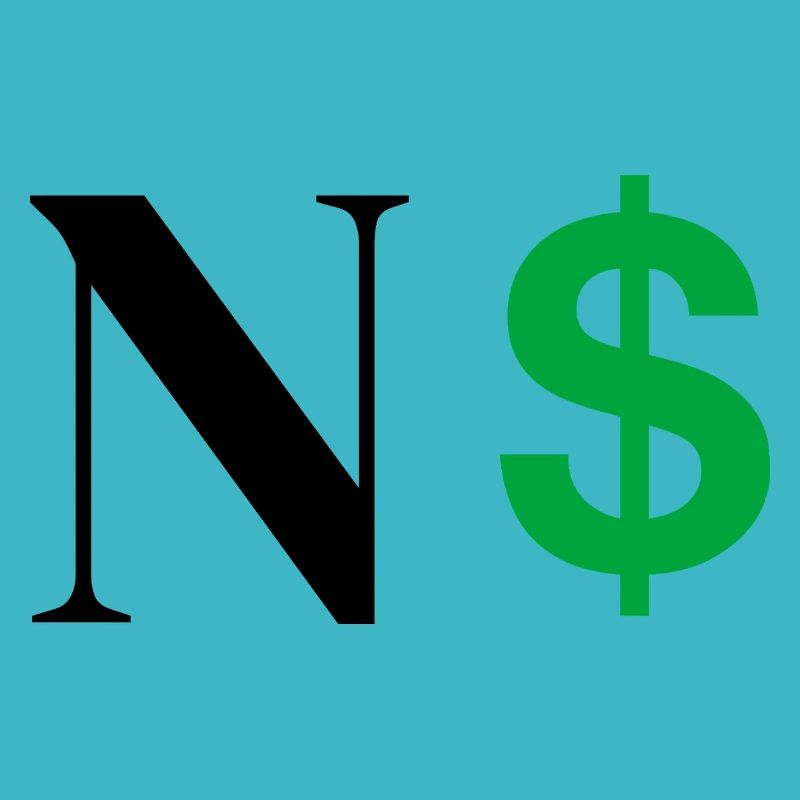Letter n dollar