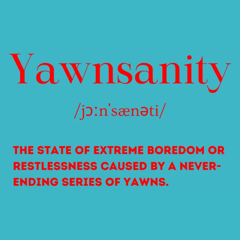 Boredom Definition