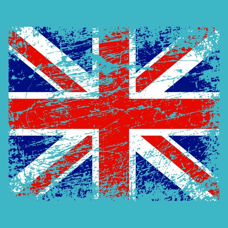 Drapeau britannique de style vintage