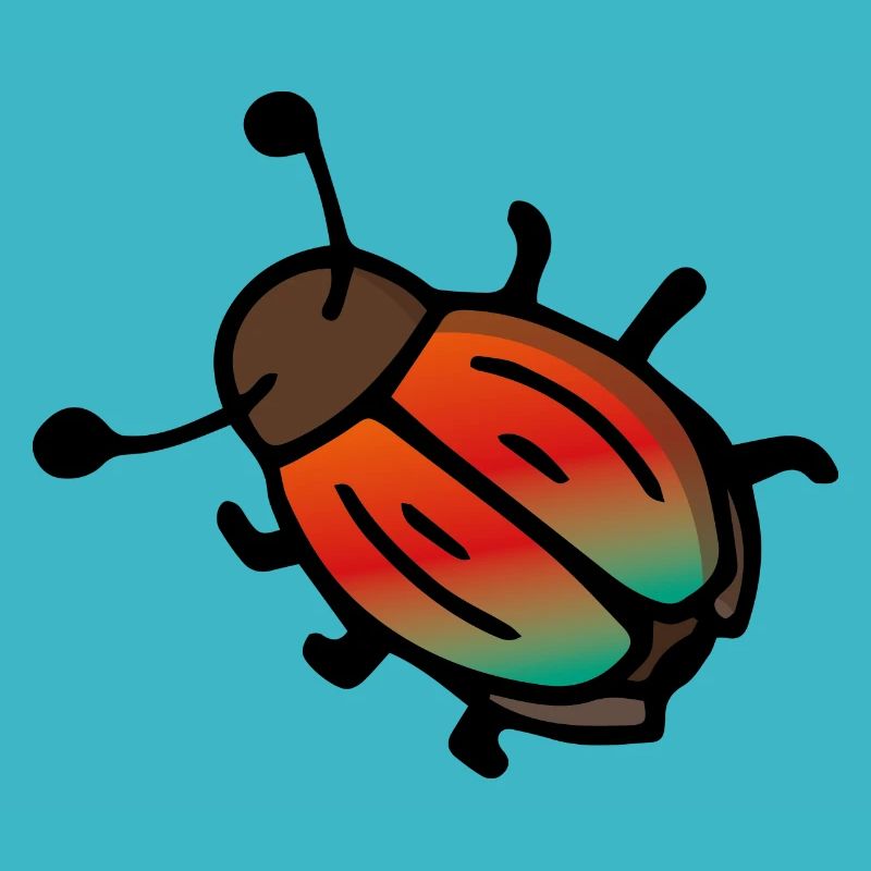 Insect crawling beetle crawling animal lucky beetle