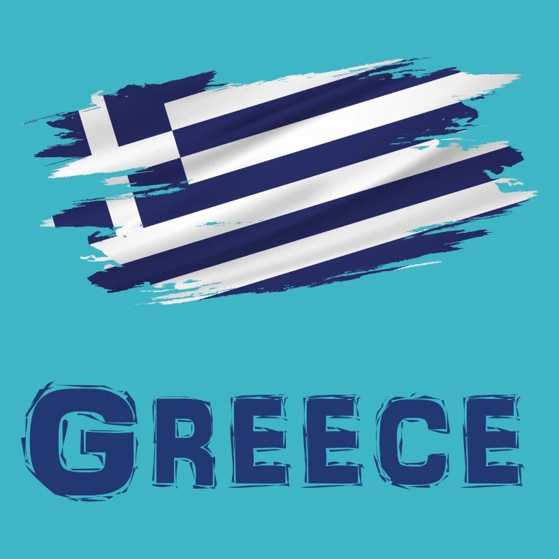 Drapeau Patriote Cadeau Pays Drapeau Grèce