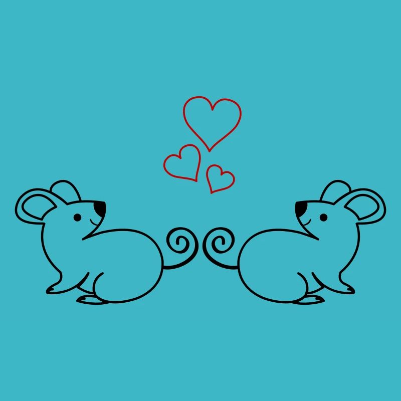 Mice in love