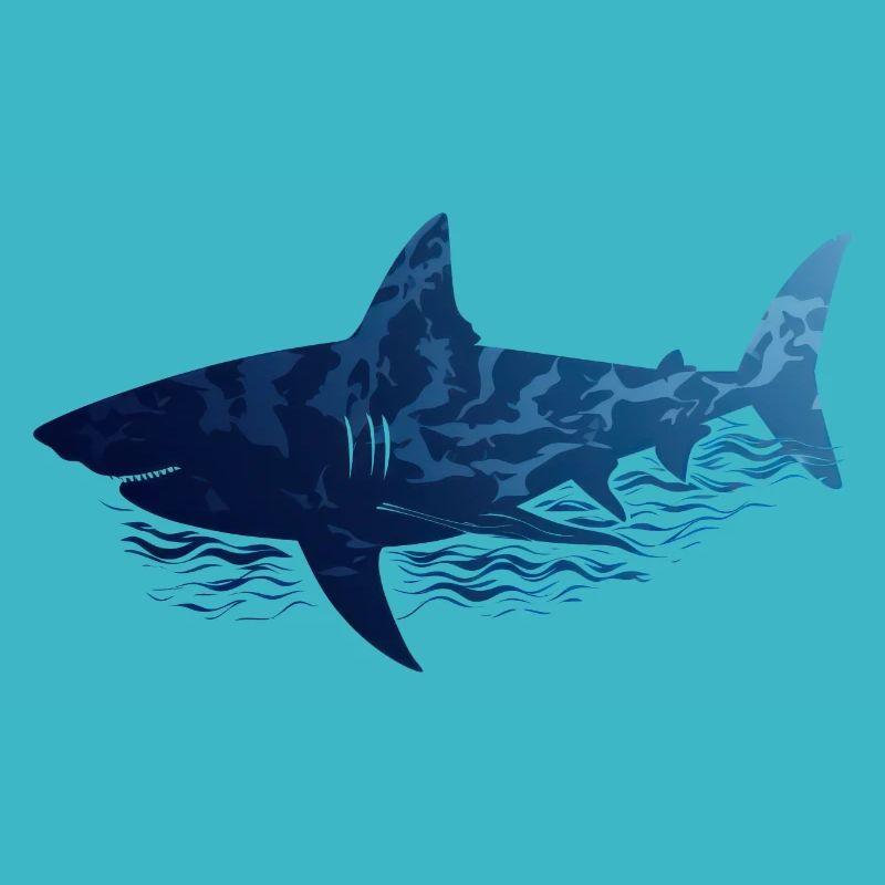 Requin Silhouette de requin