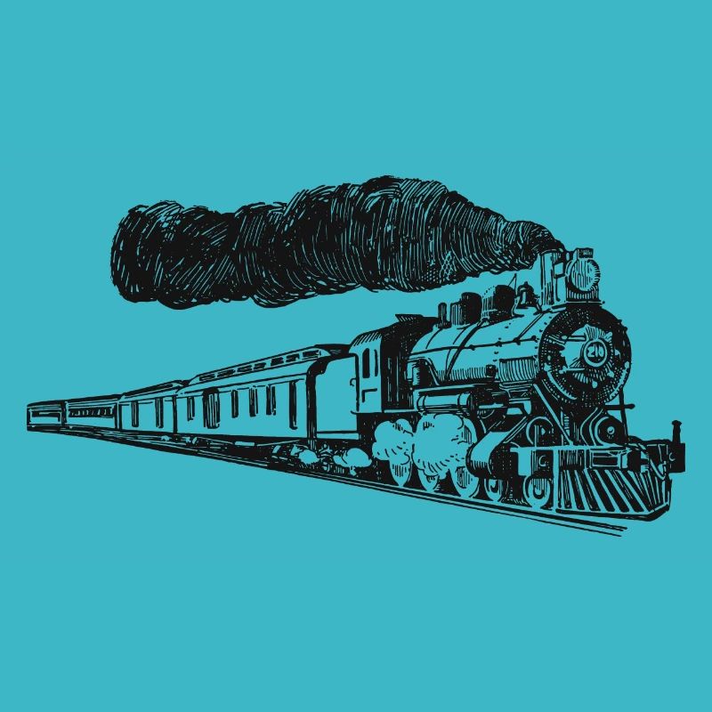 Zug-eisenbahn-dampflok-lo