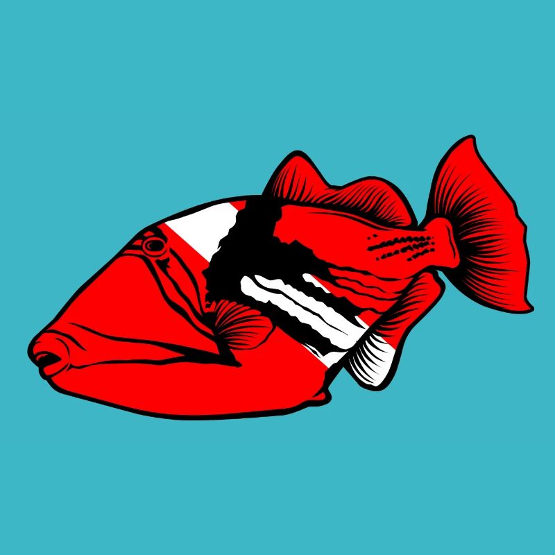 Triggerfish par Scuba.Style