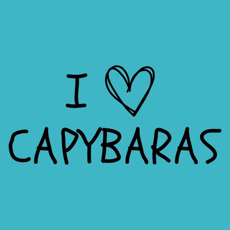 Ich liebe Capybaras
