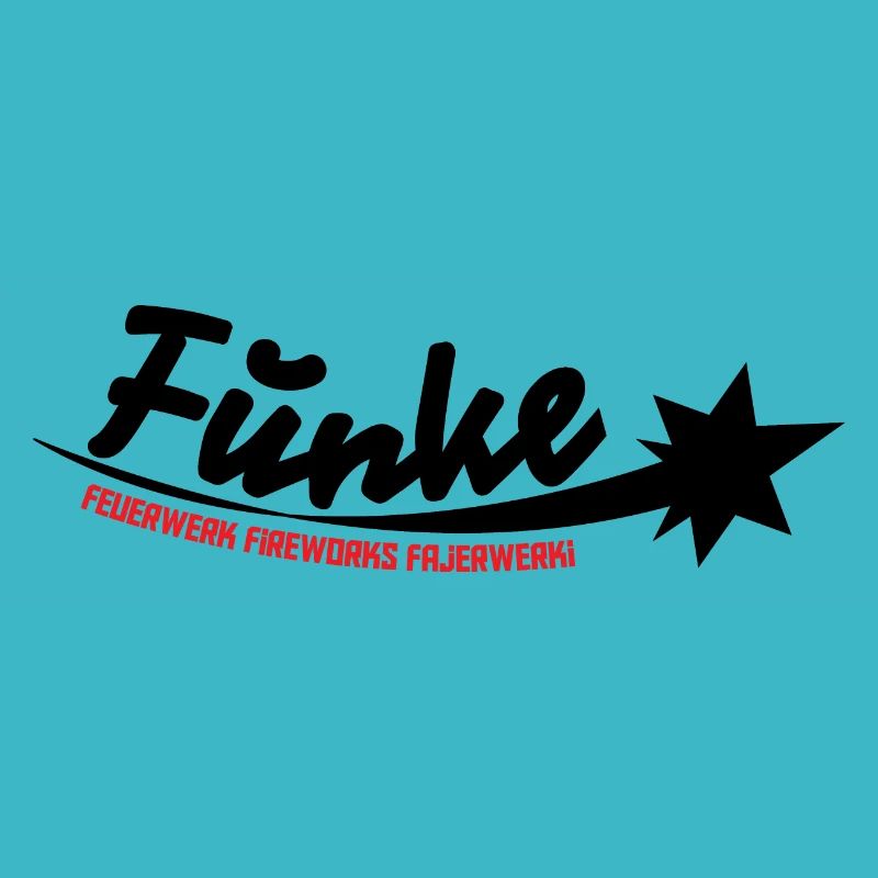 Funke Logo Schwarz/Rot
