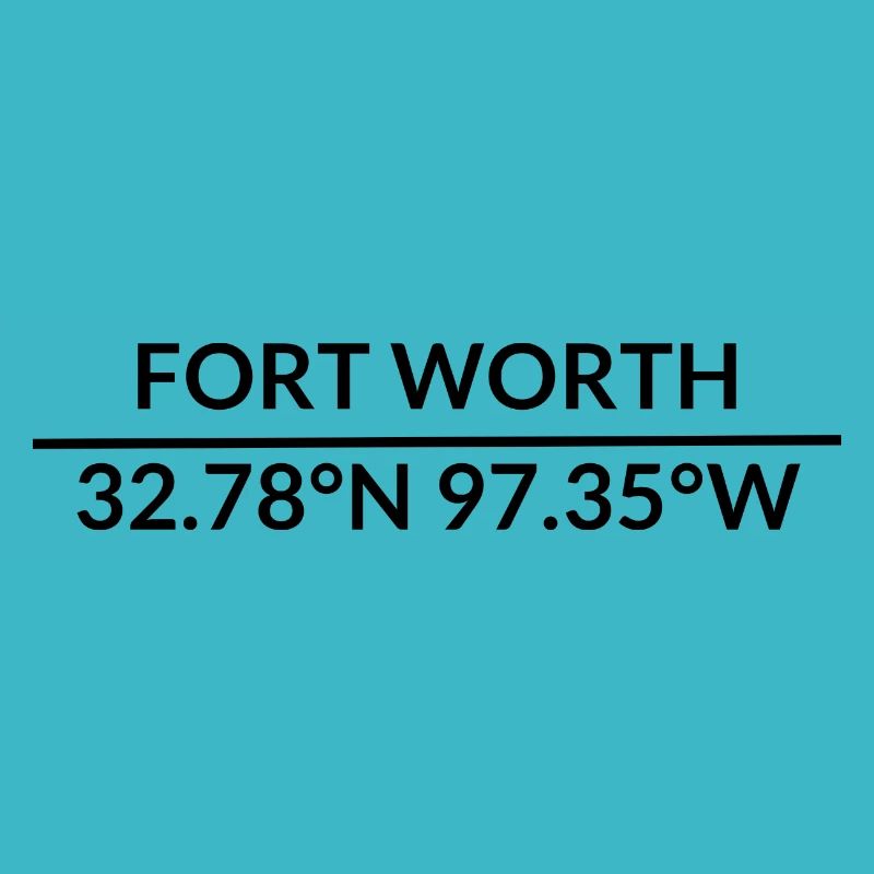 Coordonnées de Fort Worth, Texas, États-Unis