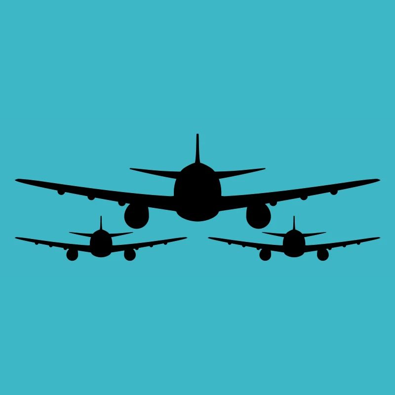 3 aviator team crew squadrons front front airplane
