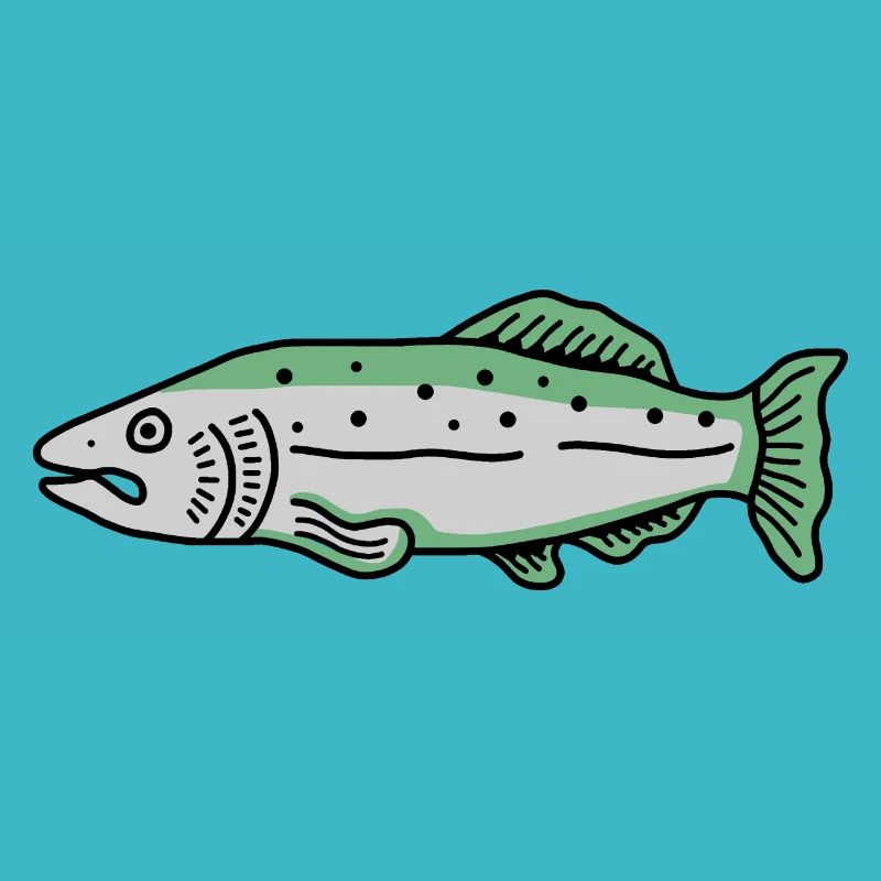 Pêcheur de saumon