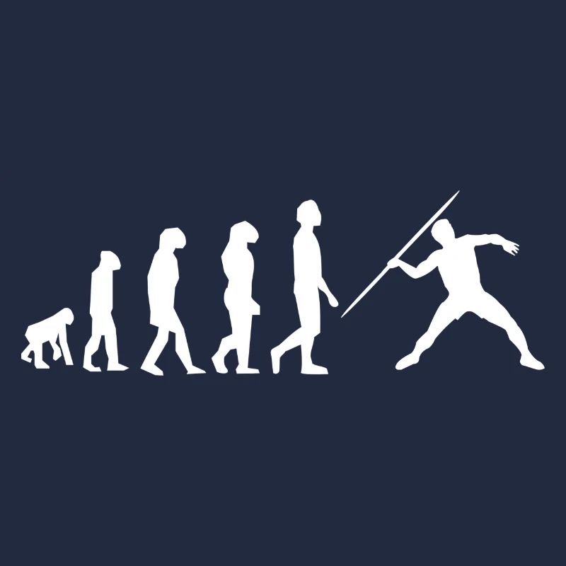 Speerwurf-Evolution