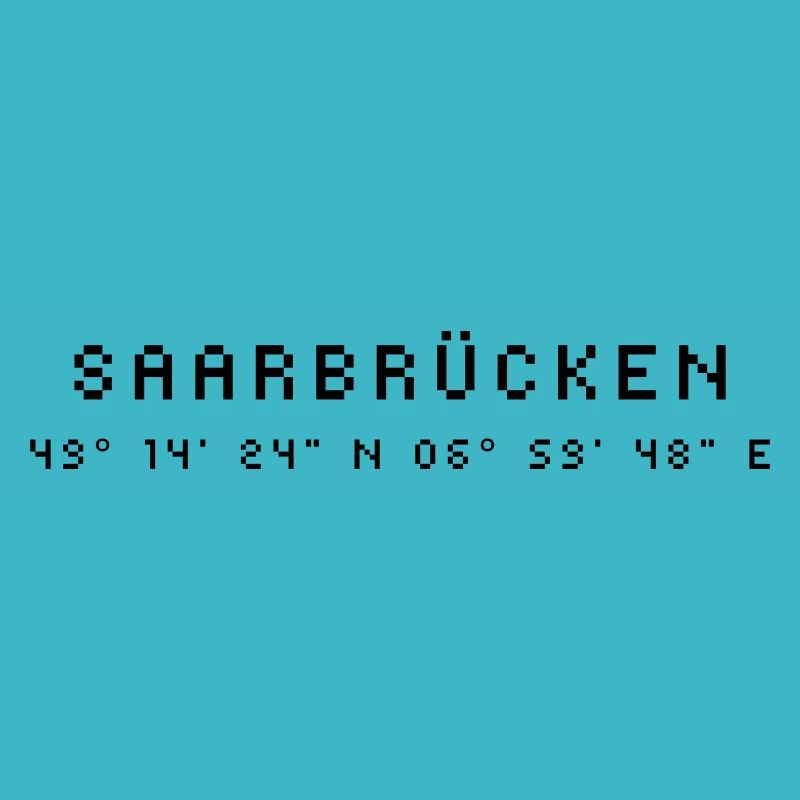Les coordonnées de Sarrebruck