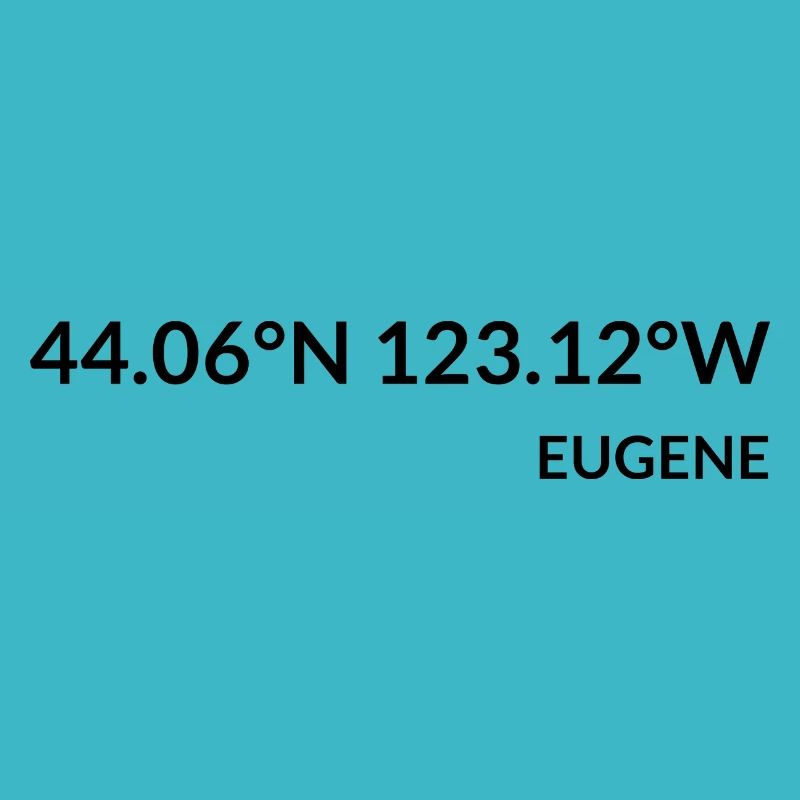 Eugene, Oregon, États-Unis Coordonnées