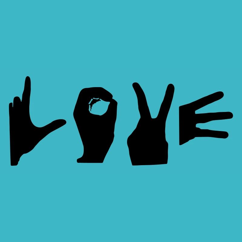 love finger symbol