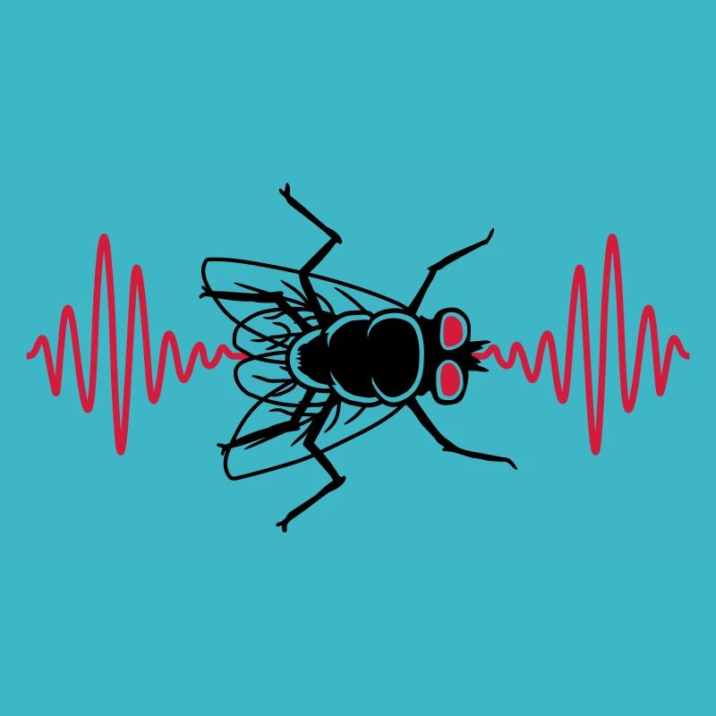 Pulse housefly small house fly