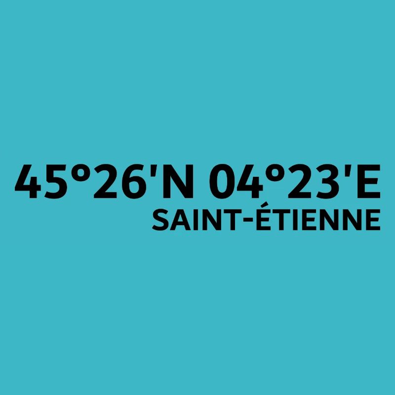 Coordonnées de Saint-Étienne