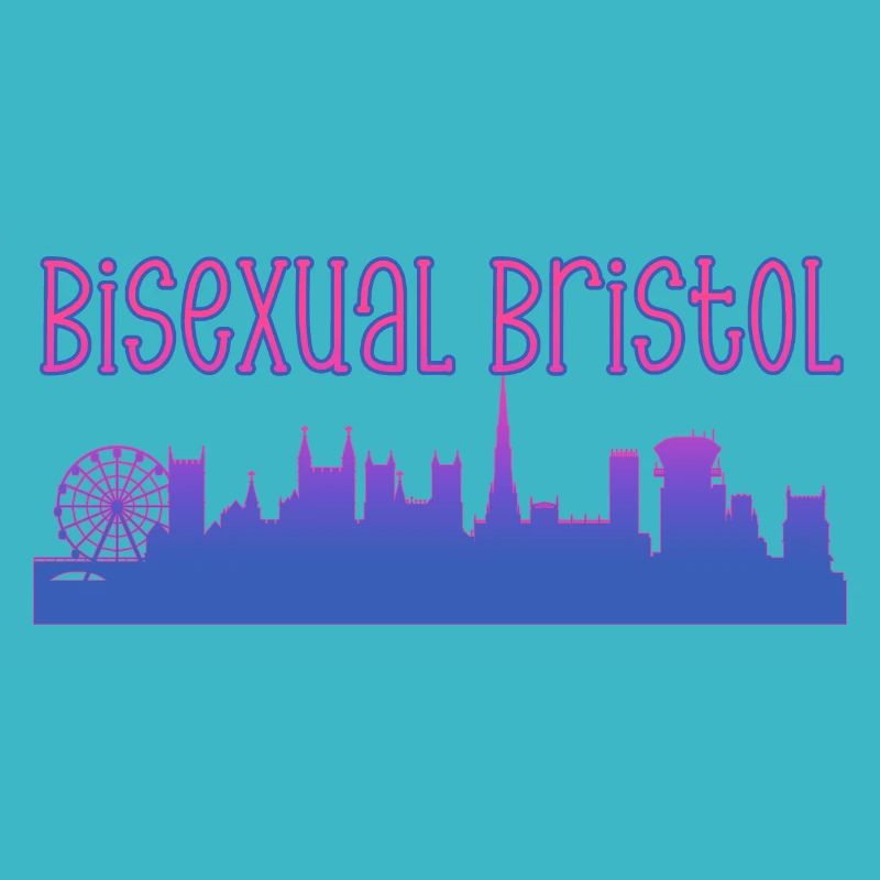 Bisexual Bristol LGBTQI bi pride flag