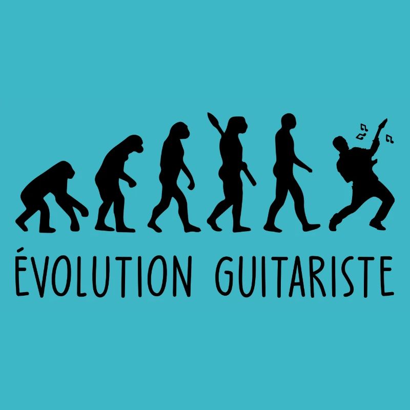 Évolution guitariste / Humour guitare