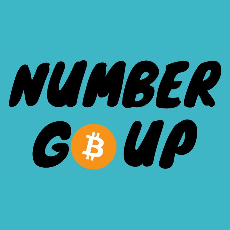 Crypto Number Go Up BTC Bitcoin