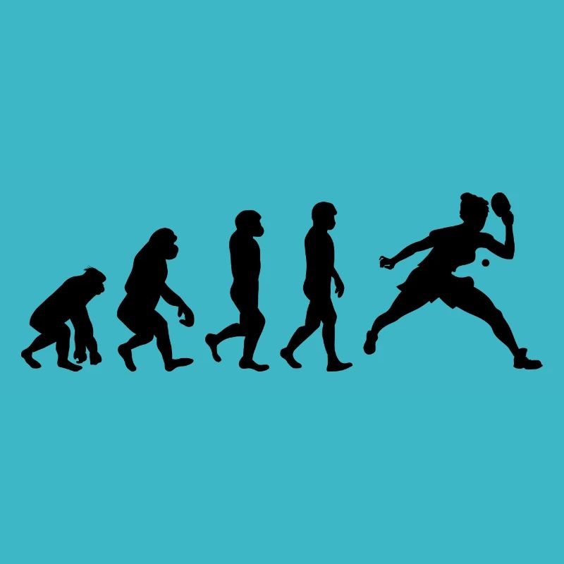 Ping Pong Table Tennis Paddle Player Evolution