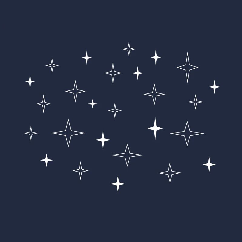 Étoiles blanches