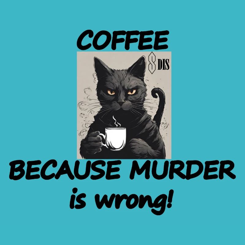 Katze COFFEE, because murder is wrong!