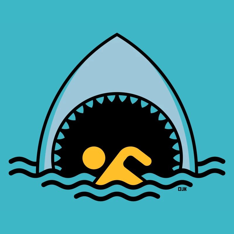 Requin et flotteur (Requin / Nager / 3C)
