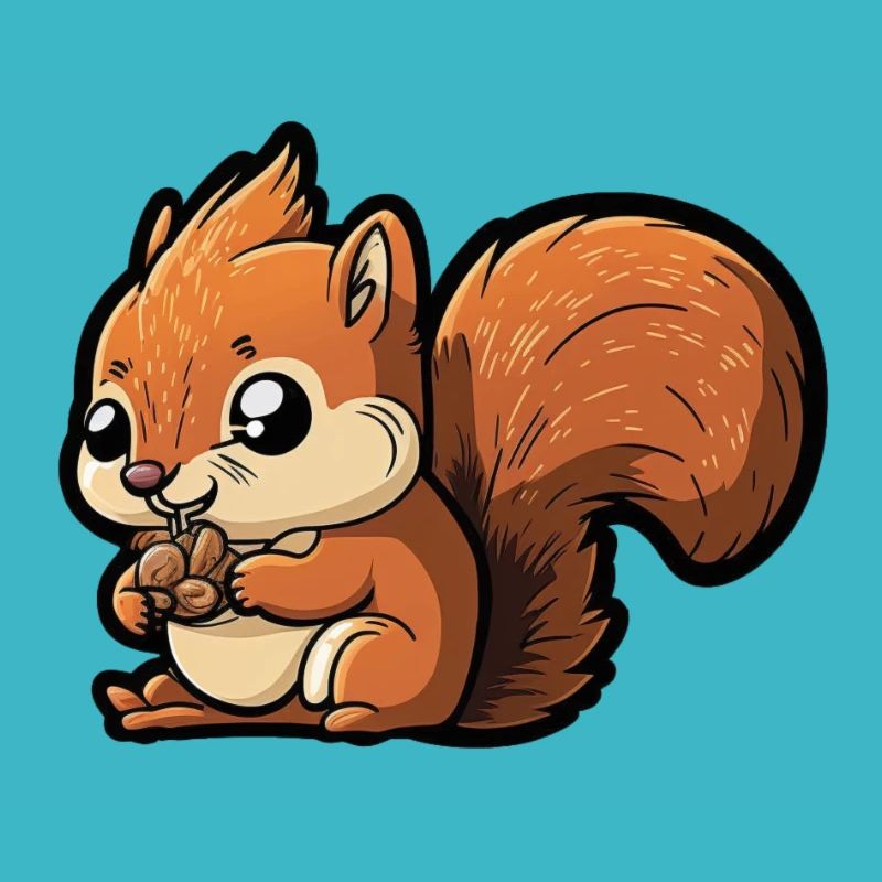 écureuil mignon