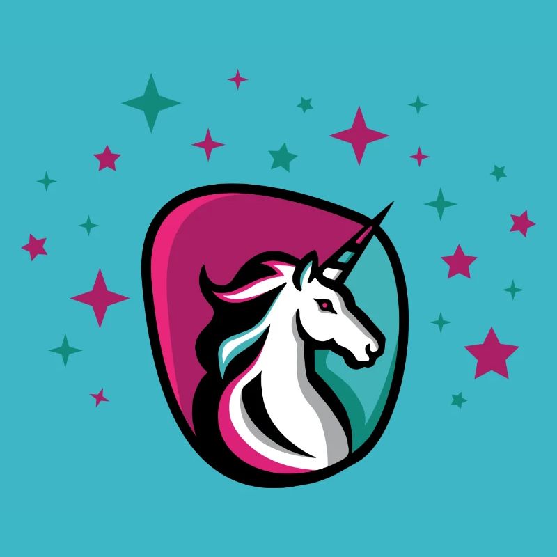 Modernes magisches Einhorn